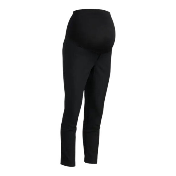 Old Navy Maternity Full-Panel Pixie Ankle Pants in Black Jack Size 4 - Picture 13 of 13